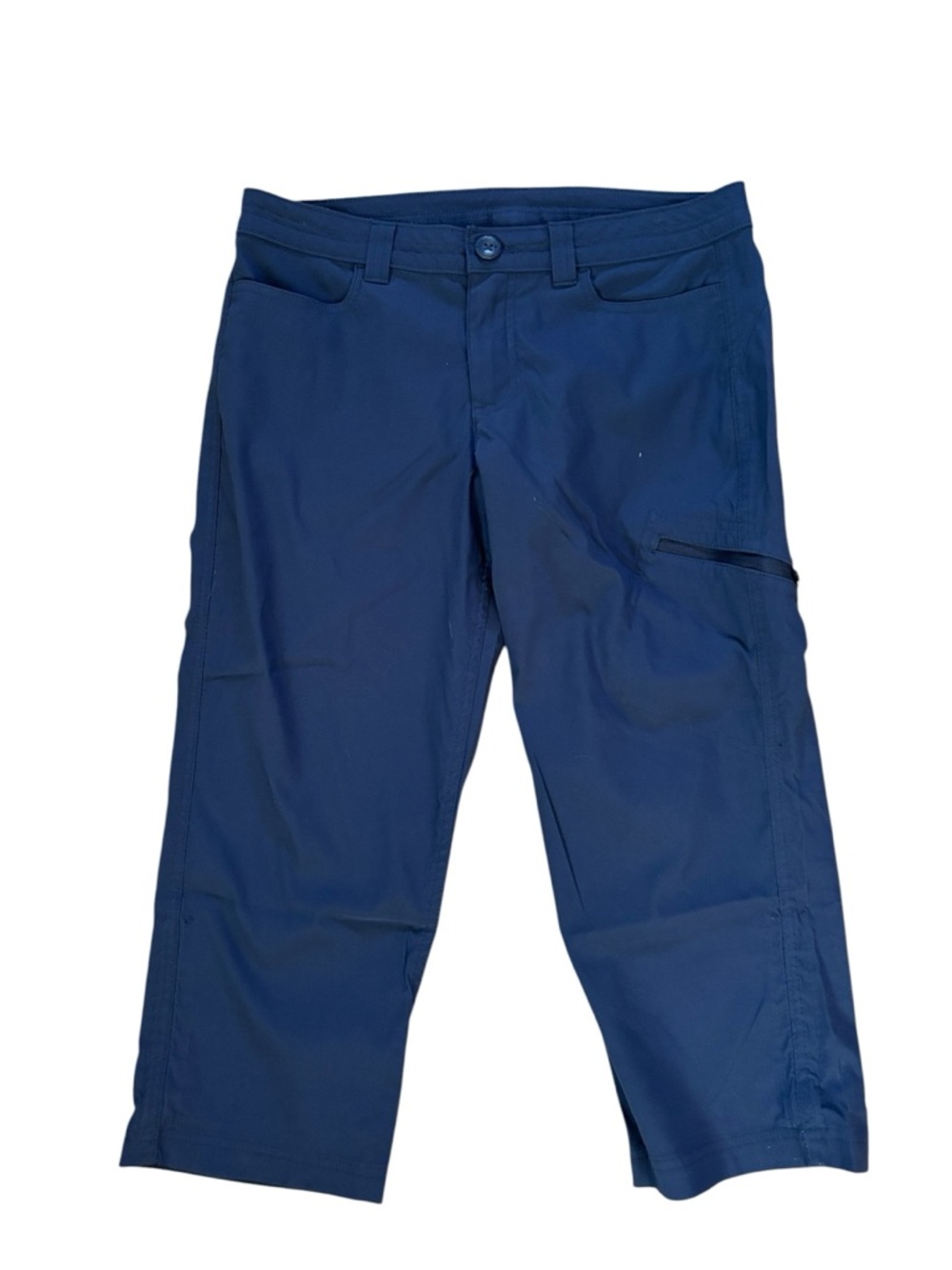Eddie Bauer Navy Blue Stretch Capri Crop Pant Size 6‎